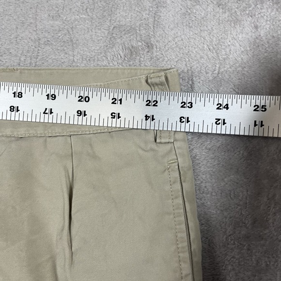 Polo by‎ Ralph Lauren Khaki Tan Chino Big Tyler Shorts size 48B Pleated Front - Picture 2 of 7